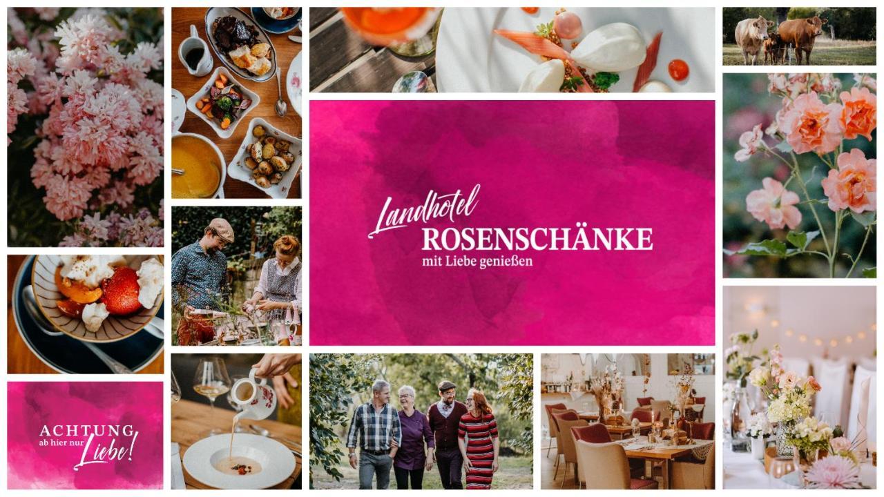 Landhotel Rosenschaenke Kreischa Dış mekan fotoğraf